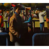 Stephen Mangan, PADDOCK IV, oil on canvas