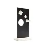 Simon Burns-Cox, FIVE DIMENSIONS, Slate and white marble