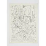 Eduardo Paolozzi, UNTITLED (SKETCH I), pencil