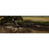 James Morrison, RIVER MARK 1, GLENESK, oil on board