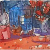 Glen Scouller, BIRDCAGE & POPPIES