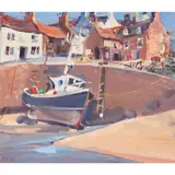 James Fullarton, THE HARBOUR, CRAIL, oil on canvas