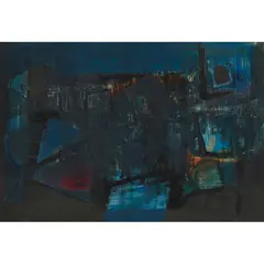 Wyn Casbolt, REVELATION, 1961, oil on card