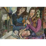 Michael Taylor, INTERIOR WITH THREE FIGURES, 1995