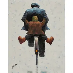 Alexander Millar, WEE BACKY DOON THE BRAE, oil on canvas