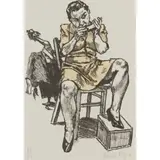Paula Rego, APRÈS LA FÊTE I, Lithograph, 17/50