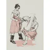 Paula Rego, THE UNICORN ARTIST, 2008, Lithograph, 25/50