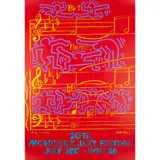 MONTREUX JAZZ FESTIVAL by Andy Warhol, 1986, Screenprint, sold Aug 2021