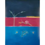 Craigie Aitchison, DOLPHIN, 2004, Silkscreen, 41/75