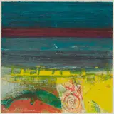 Barbara Rae, MOY BANK, Screenprint, 41/125