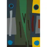 Adrian Wiszniewski, LIZARDS POINT TO FALCONS CREST, Screenprint, P/P