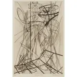 Stanley William Hayter, JAPANESE KITE -1981, Etching and engraving, E 5/5, aside from edition of 50