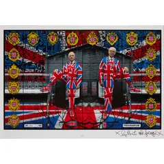 FRIGIDARIUM by Gilbert&George, 2008, Digital pigment print, from the edition of 200, sold Aug 2021