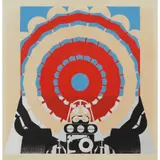 Gerald Laing, DECELERATION I, 1968, Screenprint, 37/150