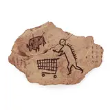 Banksy, PECKHAM ROCK POSTCARD, Off-set lithograph on shaped wood board