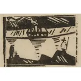 Lyonel Feininger, ANGLER UND DAMPFER