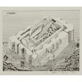 Eduardo Paolozzi, STUDY FOR BRUCKNER, 1984, Etching, A/P