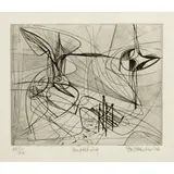 Stanley William Hayter, Unfolding, 1946, engraving