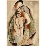 Béla Kádár, Mother and Child