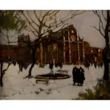 Ken Moroney, The Inner Temple in the Snow