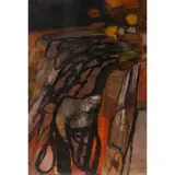 John Copnall, Spanish Landscape, circa 1959, gouache and watercolour on paper