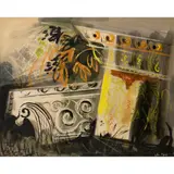 John Piper, The Forum, Rome, 1961