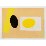 Wilhelmina Barns-Graham, Orange and Lemon Playing Games II, 1999, screenprint