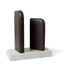 Wolfgang Altmann, Grazing in Peace, 1993, welsh heather slate and marble