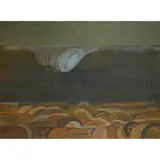 Karl Weschke, The Wave, 1974, oil on board