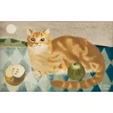 Mary Fedden, Cats with Apples, 1994