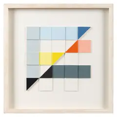 Michael Canney, Relief 2, 1985, acrylic and relief on board