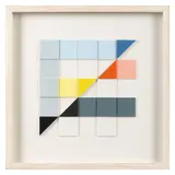 Michael Canney, Relief 2, 1985, acrylic and relief on board