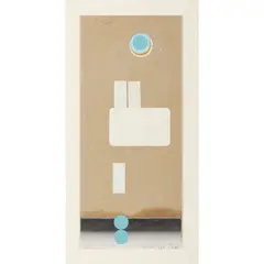Marcelle Cahn, Composition, 1966, collage on paper