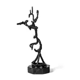 Barry Flanagan, Prom, conceived 2001, bronze with black patina