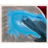 Trevor Bell, Image with a Blue Cut, 1986