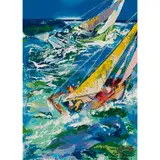 HIGH SEAS SAILING by LeRoy Neiman, Screenprint, sold Jul 2021