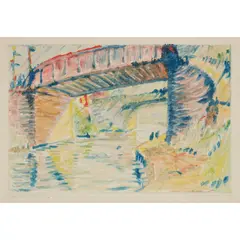 Cyril Power, THE TOW PATH NO.2, Monotype