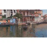 Jose Luis Checa Galindo, VENECIA, oil on board