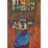 Maureen Binnie, STILL LIFE WITH TUSCAN BOWLS, pastel on paper