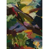 Shona Barr, FOREST SUNLIGHT, 1990, oil on canvas