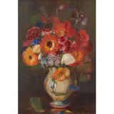 Kate Wylie, ANENOMES, oil on canvas