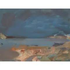 Mardi Barrie, SOUTH, SOUTH WEST, acrylic on board