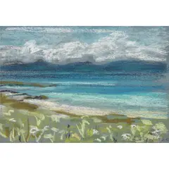 Perpetua M. Pope, EOLIGARRY BARRA II, pastel