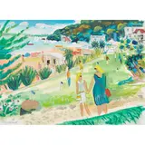Paul Furneaux, TOWARDS THE CAFE, ST IVES, mixed media