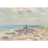 J. C. Gray, THE TIDE POOL, oil on canvas
