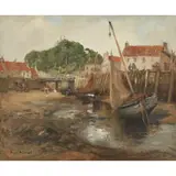 Eugen Dekkert, LOWER LARGO, oil on canvas