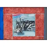 Robin Philipson, THRENODY FOR OUR TIME, mixed media on canvas