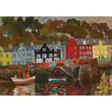 TOBERMORY, MULL by Mary Nicol Neill Armour, oil on board, sold Mar 2021