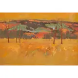 Donald Buyers, AUTUMN, oil on board