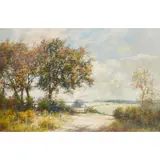 Norman M. MacDougall, A FINE, SPRING DAY, oil on canvas